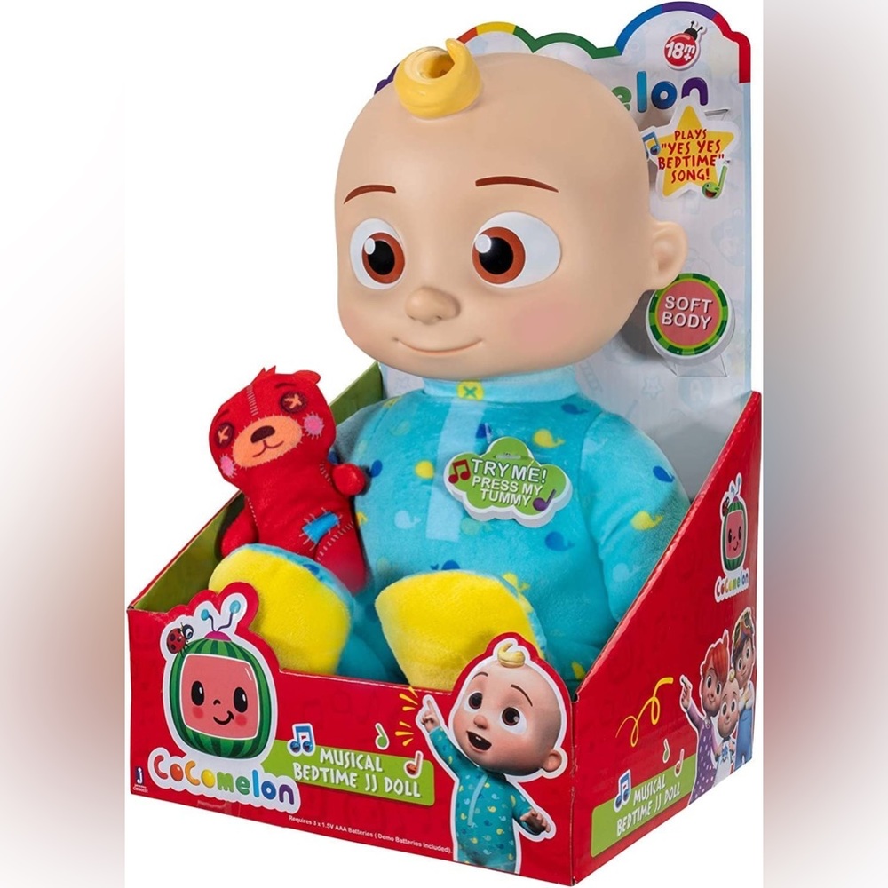 CoComelon Official Musical Bedtime JJ Doll